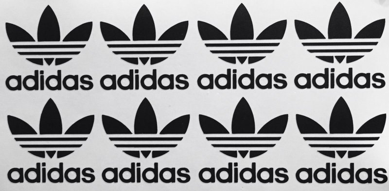 Стикеры наклейки адидас