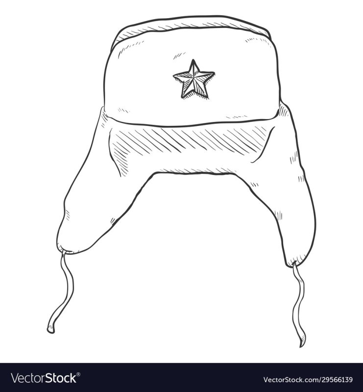 Шапка ушанка СССР