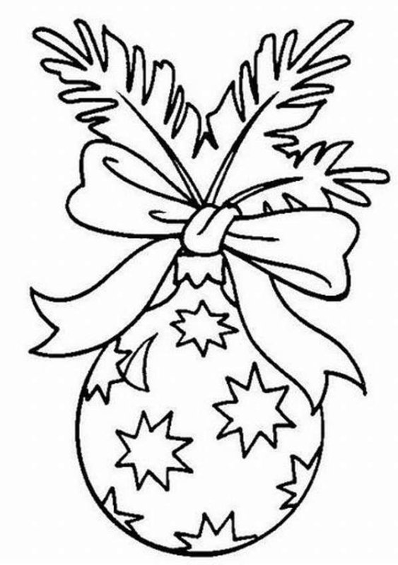 Новогодние шары трафареты на окна