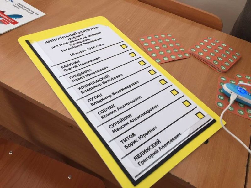 Информационный стенд для слабовидящих