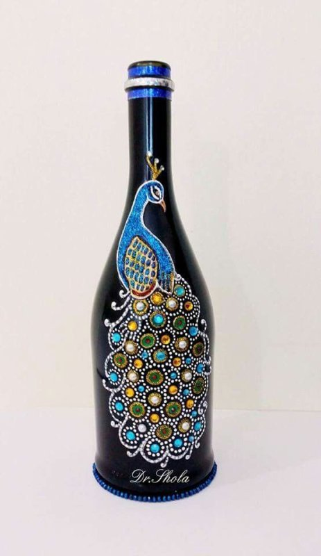 Разрисованные бутылки