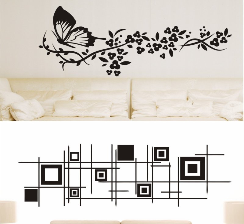 Трафареты для стен под покраску