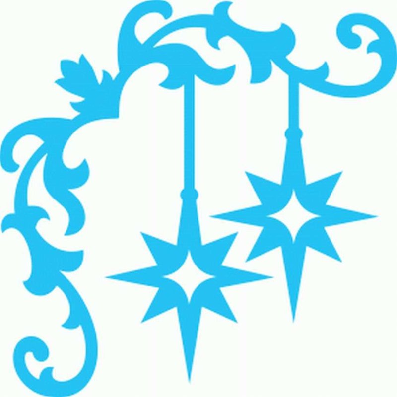 Новогодние уголки на окна