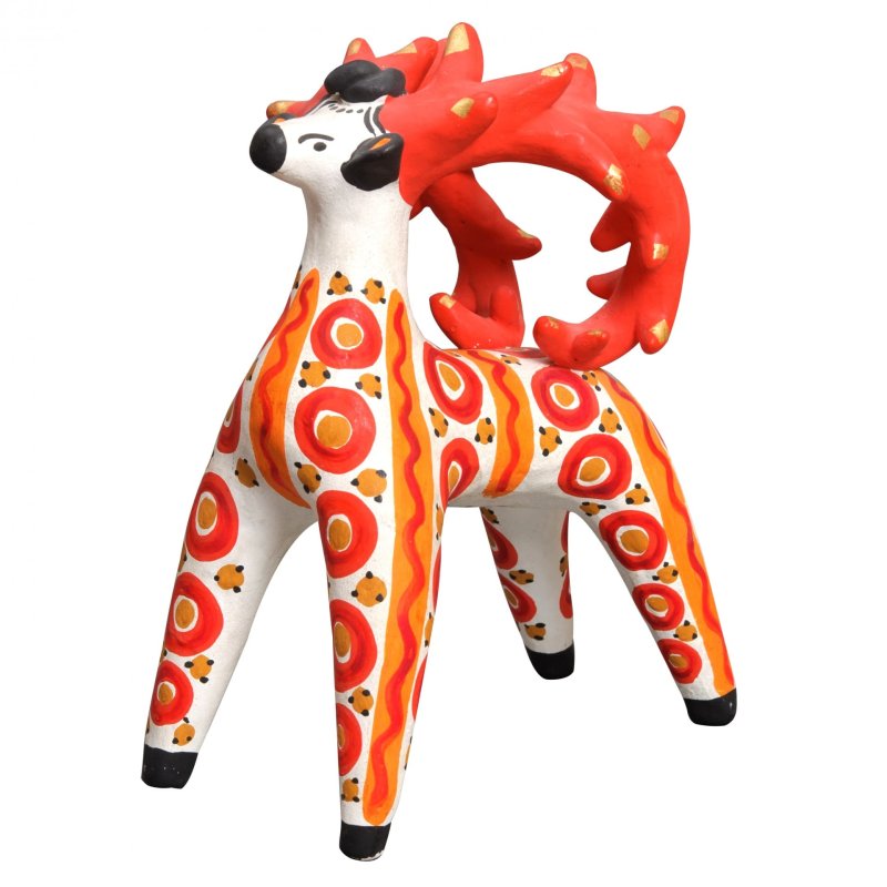 Дымковская игрушка конь Киров