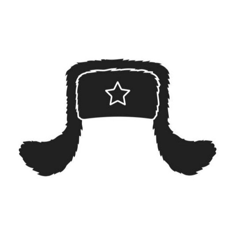 Шапка ушанка черная