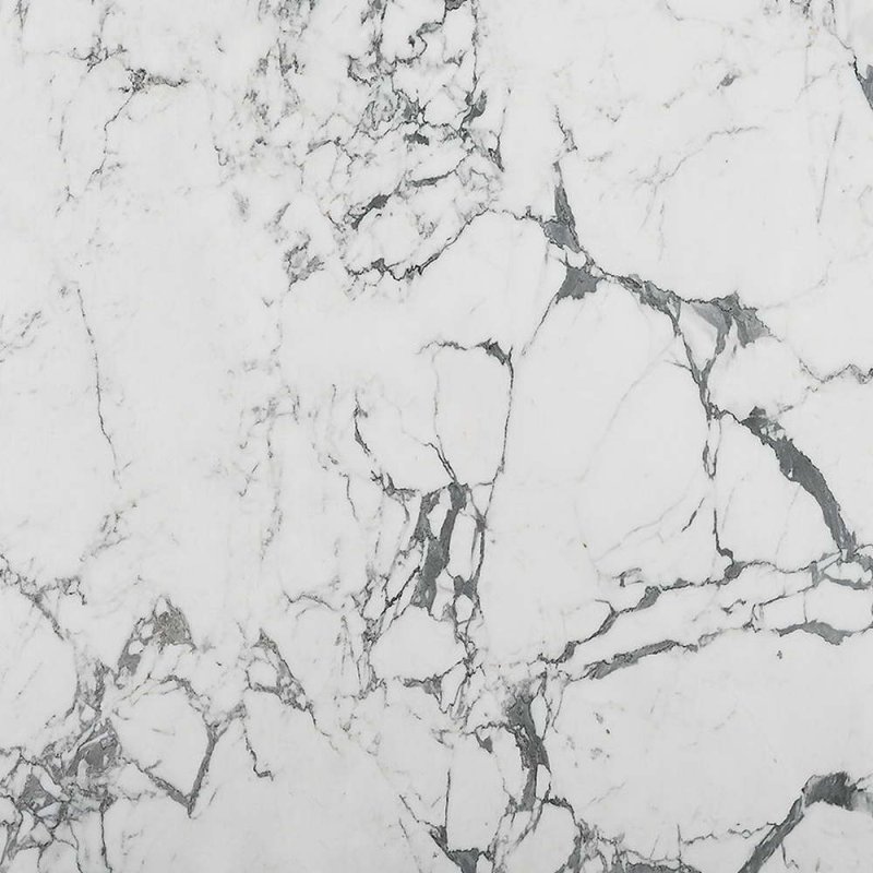 Cтолешница r4 ALPHALUX белый мрамор (Statuario Plamky) 5547