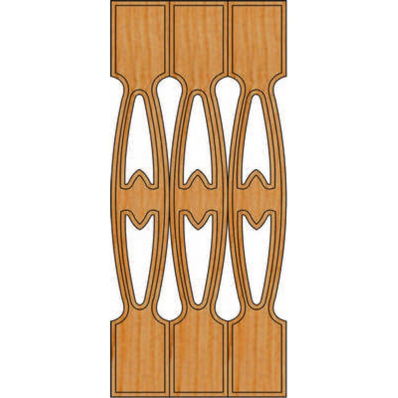 Прорезная резьба балюстрада