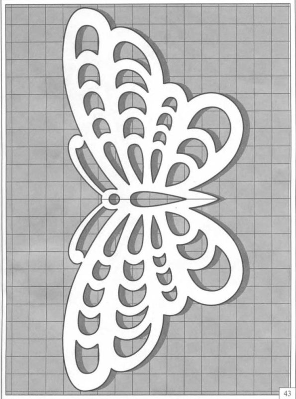 Вырезанные узоры на бумаге