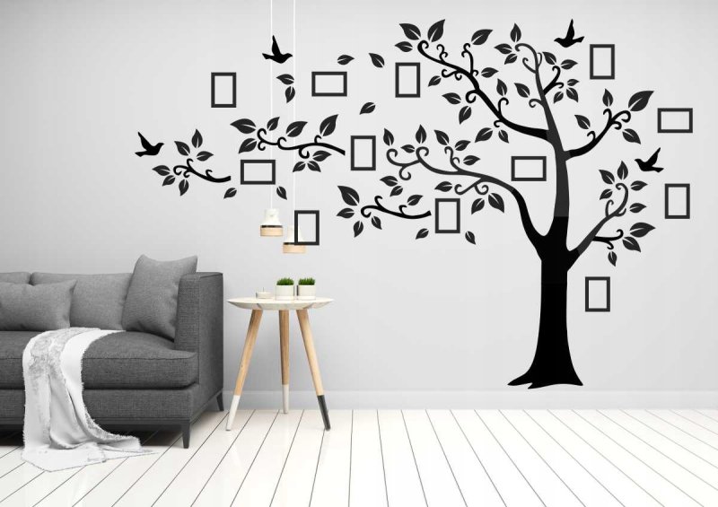 Наклейки на стену