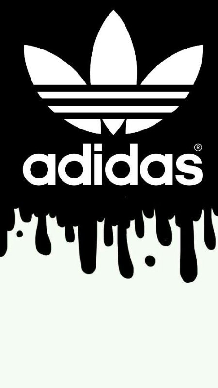 Надпись адидас