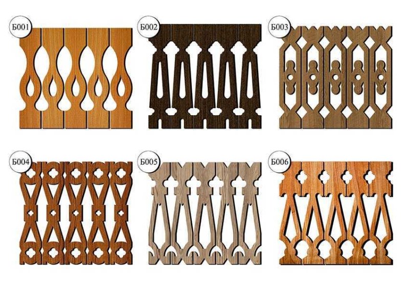 Балясина плоская деревянная