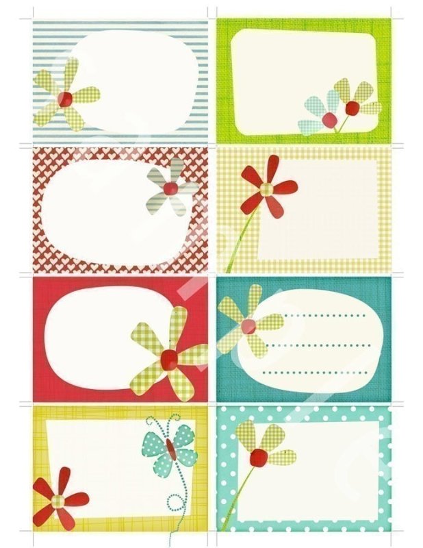 Заготовки для скрапбукинга