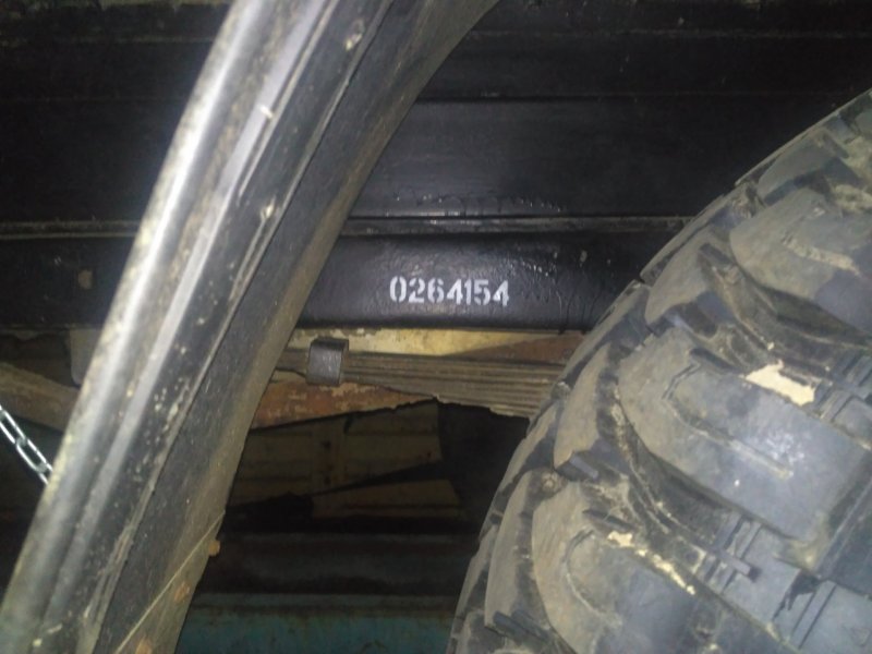 Номер рамы на УАЗ 452 Буханка