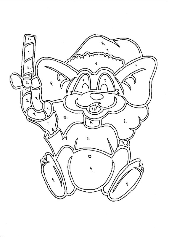 Раскраска к сказке рукавичка 1 класс