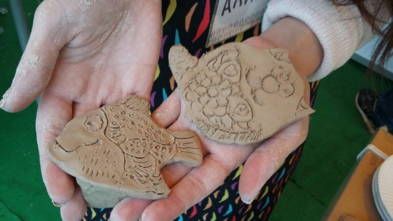 Лепка из глины для детей