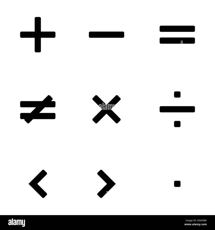 Математический знак равно