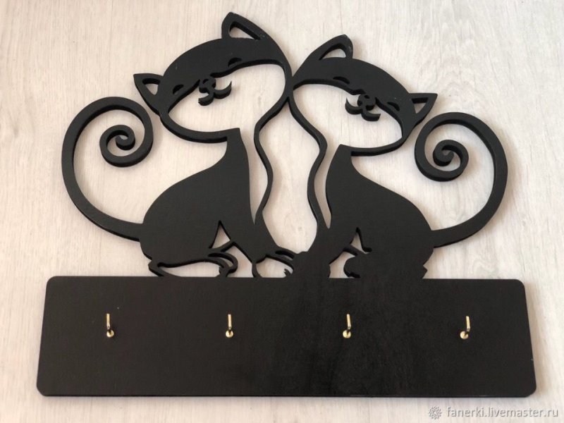 Ключница "с кошкой"