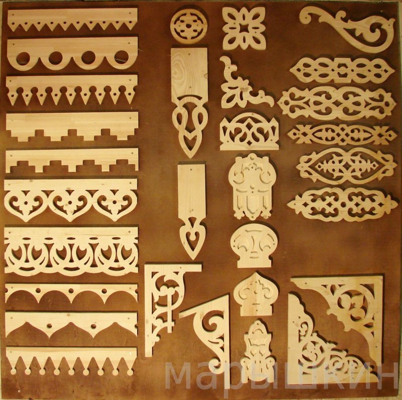 Пропильная домовая резьба