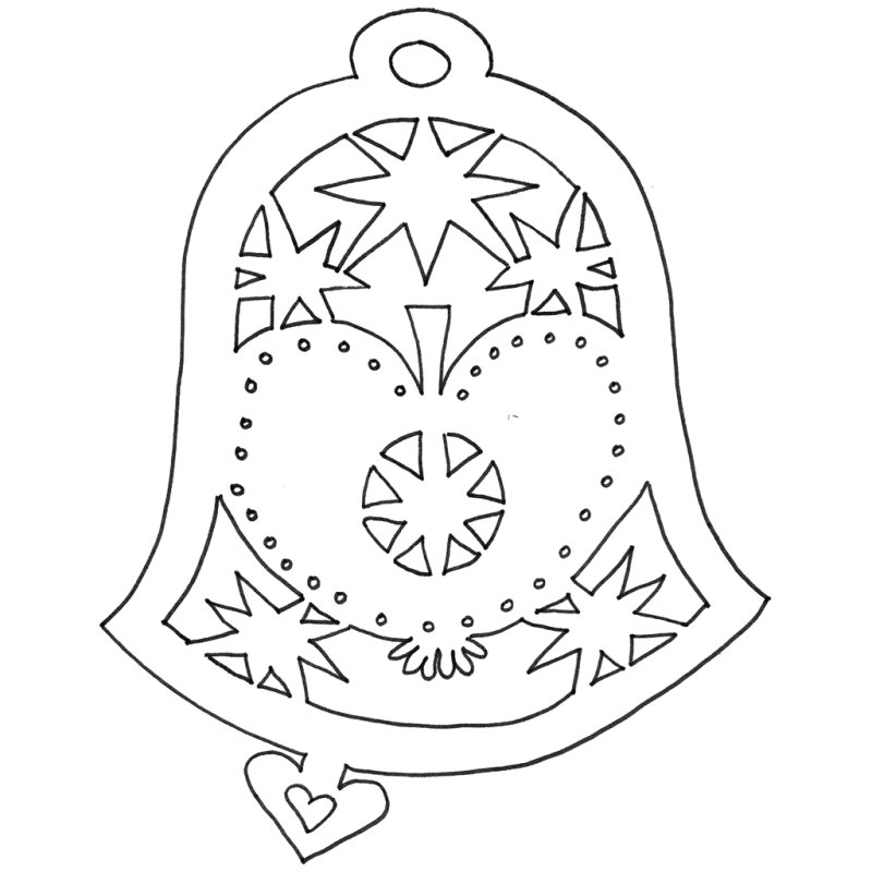 Новогодние шаблоны для вырезания