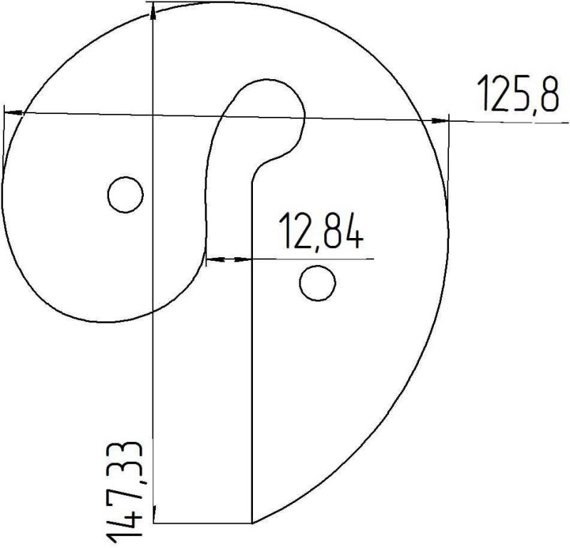 Кондуктор для холодной ковки чертеж