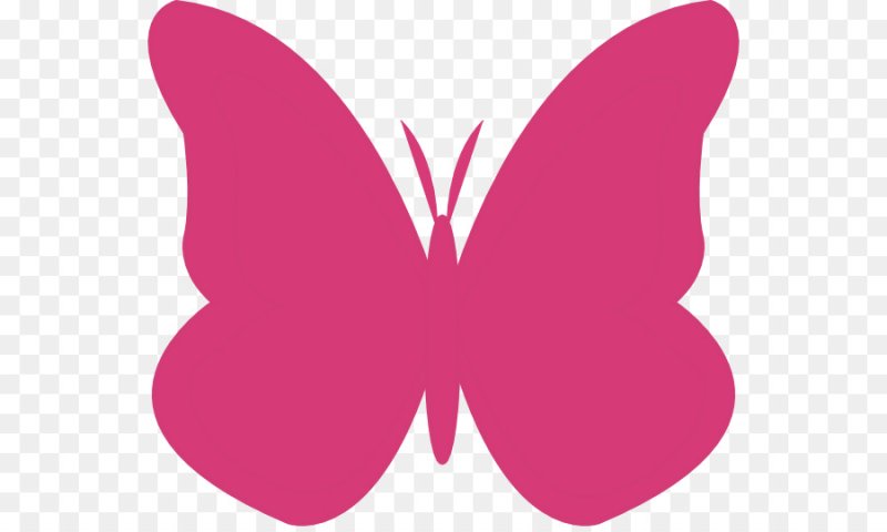 Шаблон бабочки