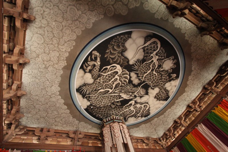 Как расписывали потолки в древнем Китае