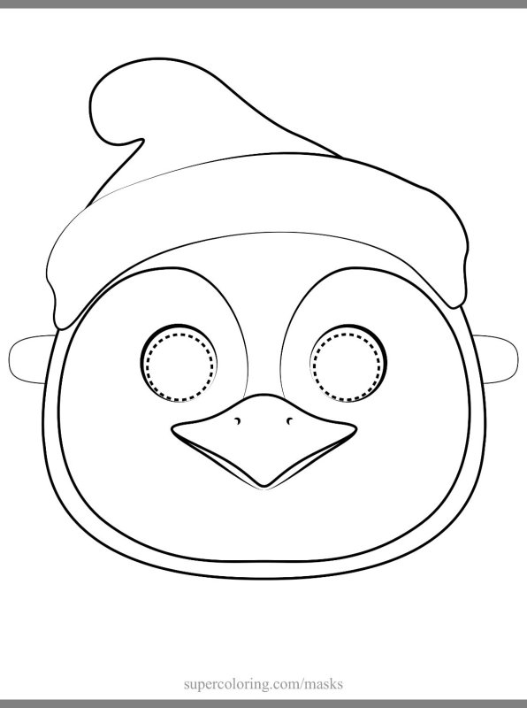 Маска Пингвин