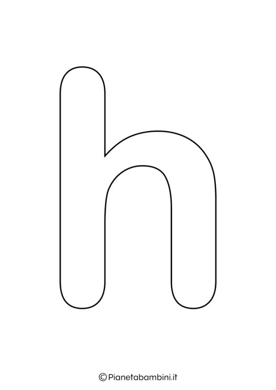 Макет буквы й