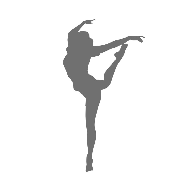 Силуэт танцовщицы