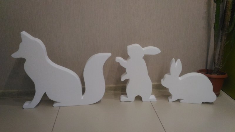 Фигурки из пенопласта