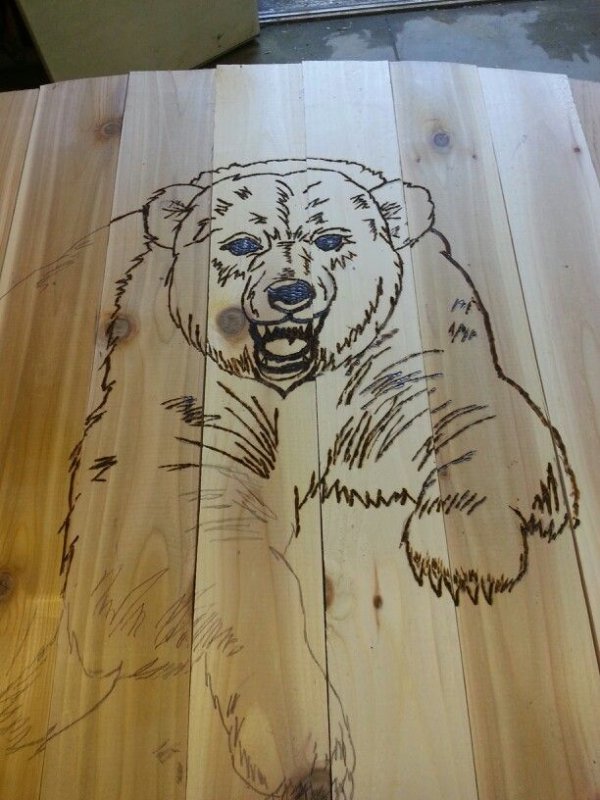 Выжигание на дереве