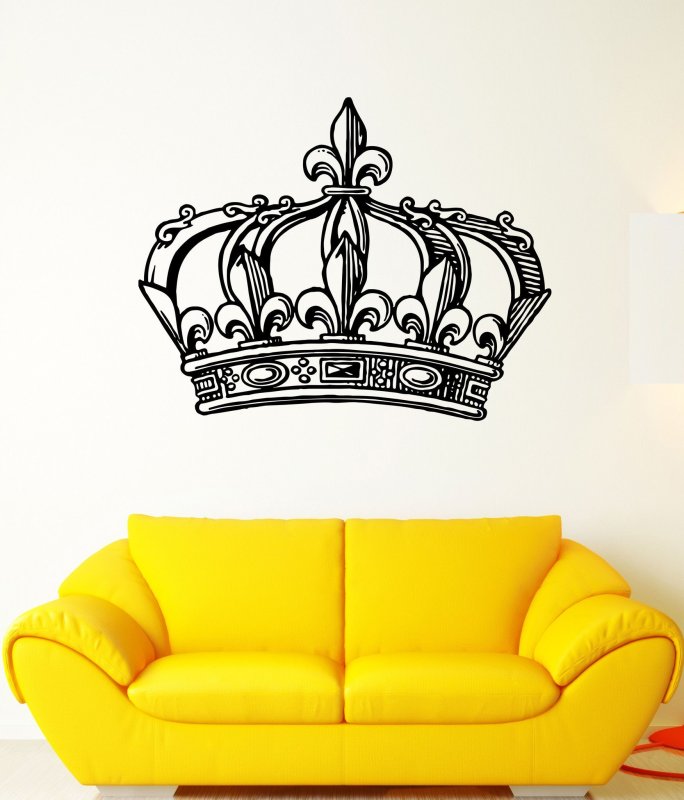 Корона на стену