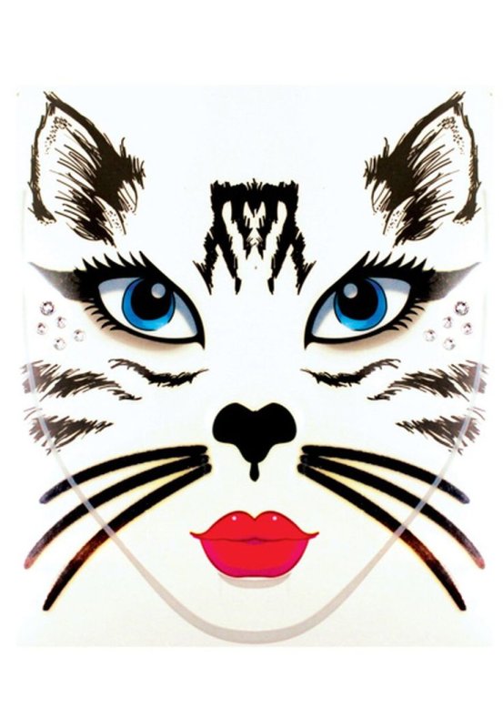 Трафареты для аквагрима