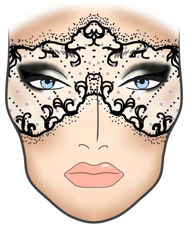 Эскиз грима