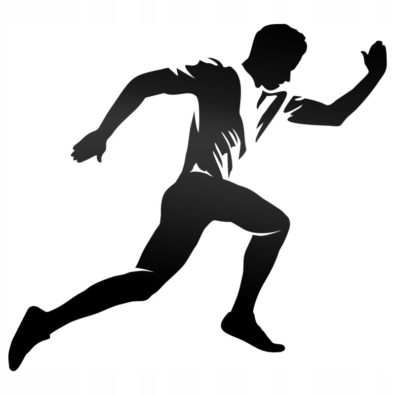 Бегущий человек вектор