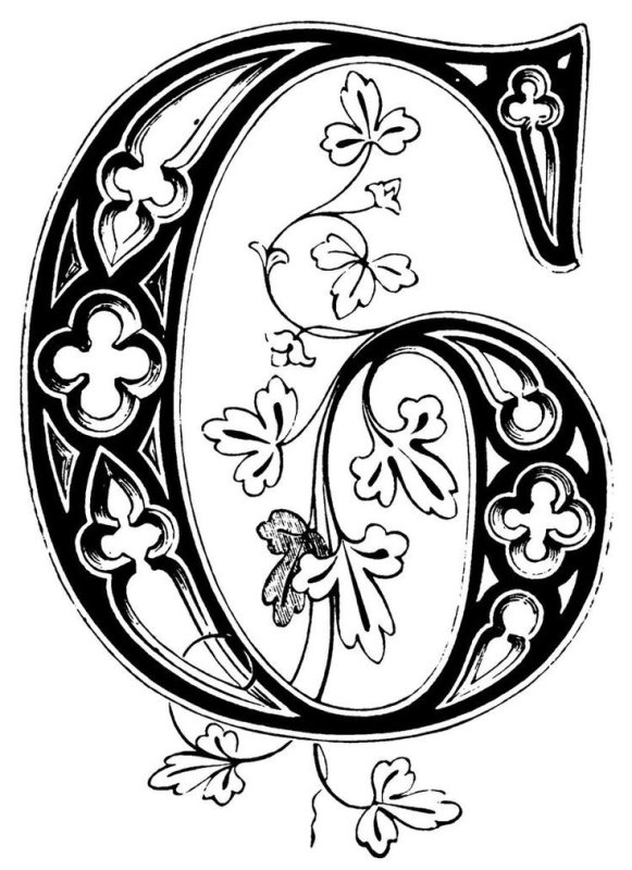 Расписные буквы