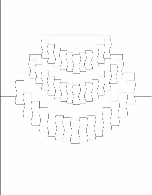 Трафареты для объемных открыток