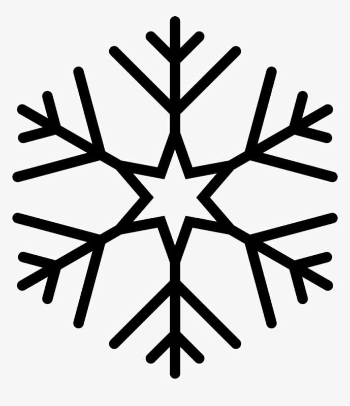 Снежинки для срисовки