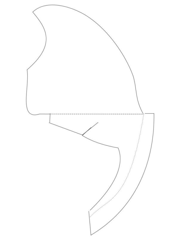 Уши эльфа выкройка