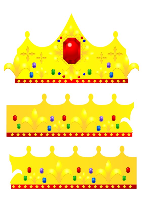 Макет короны
