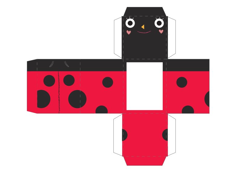 Коробочки для склеивания