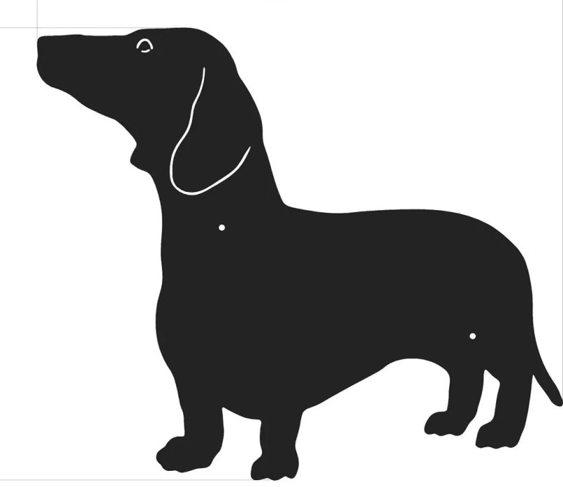 Трафареты собаки