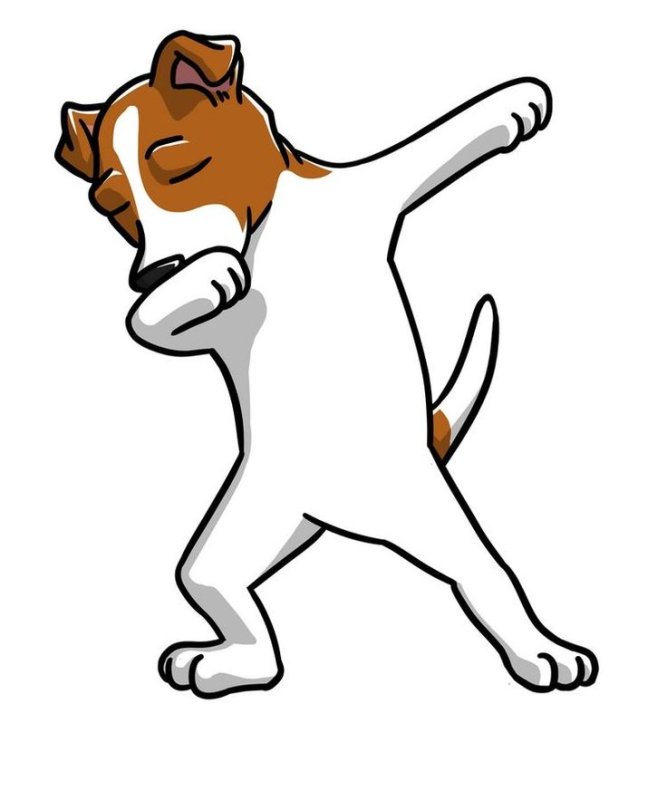 Джек Рассел терьер иллюстрация