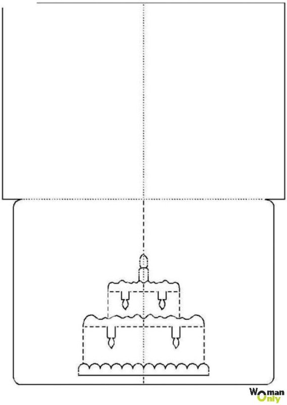 Открытка вырезать