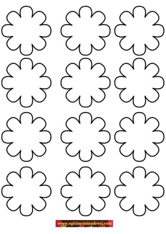 Трафарет "цветы"