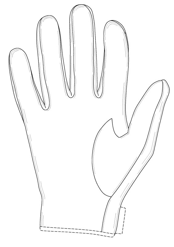 Перчатка для рисования