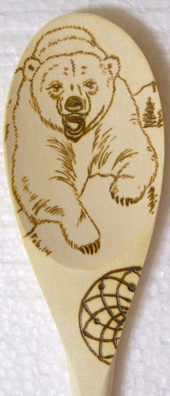 Медведь для выжигания