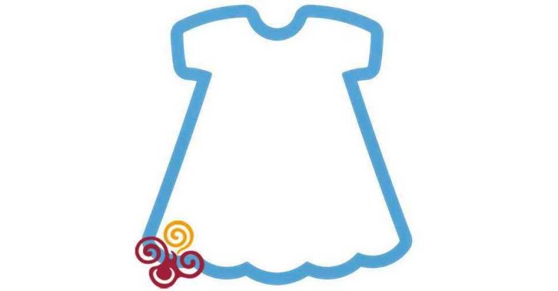 Шаблон платья