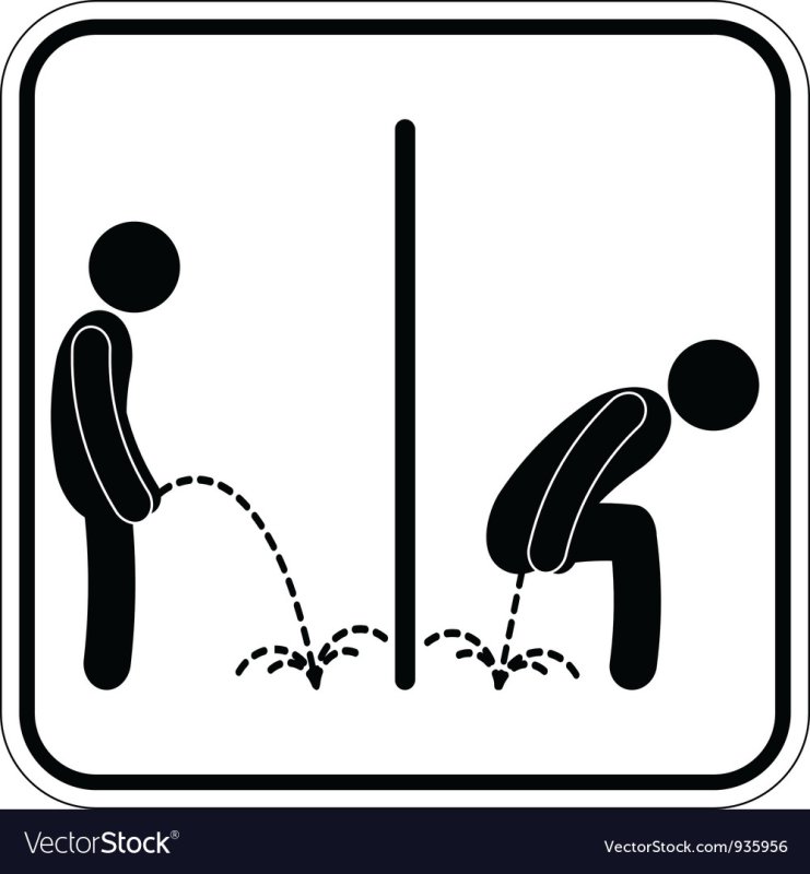 Значок туалета