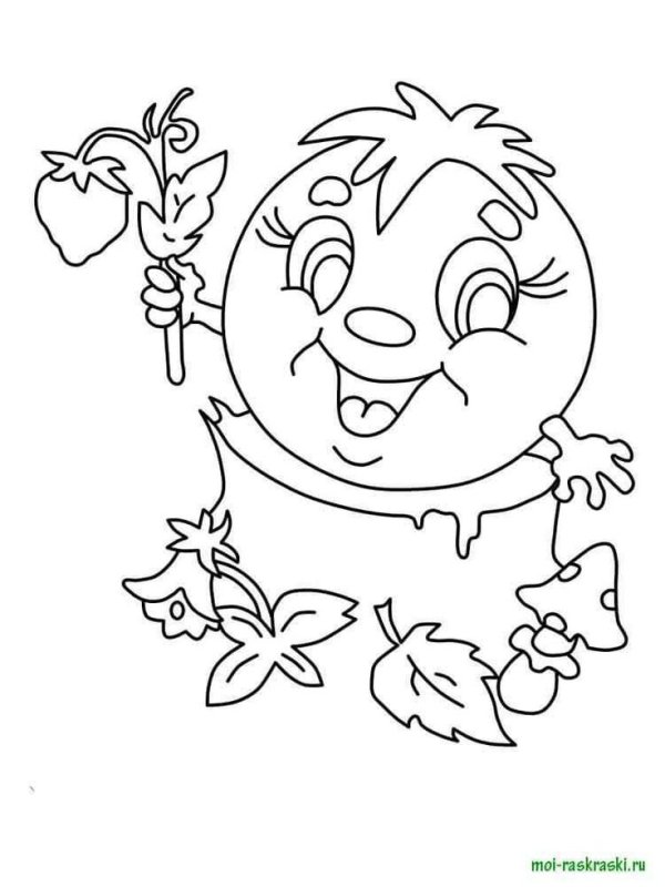 Раскраска сказочные персонажи